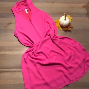 Hot Pink Tank Dress